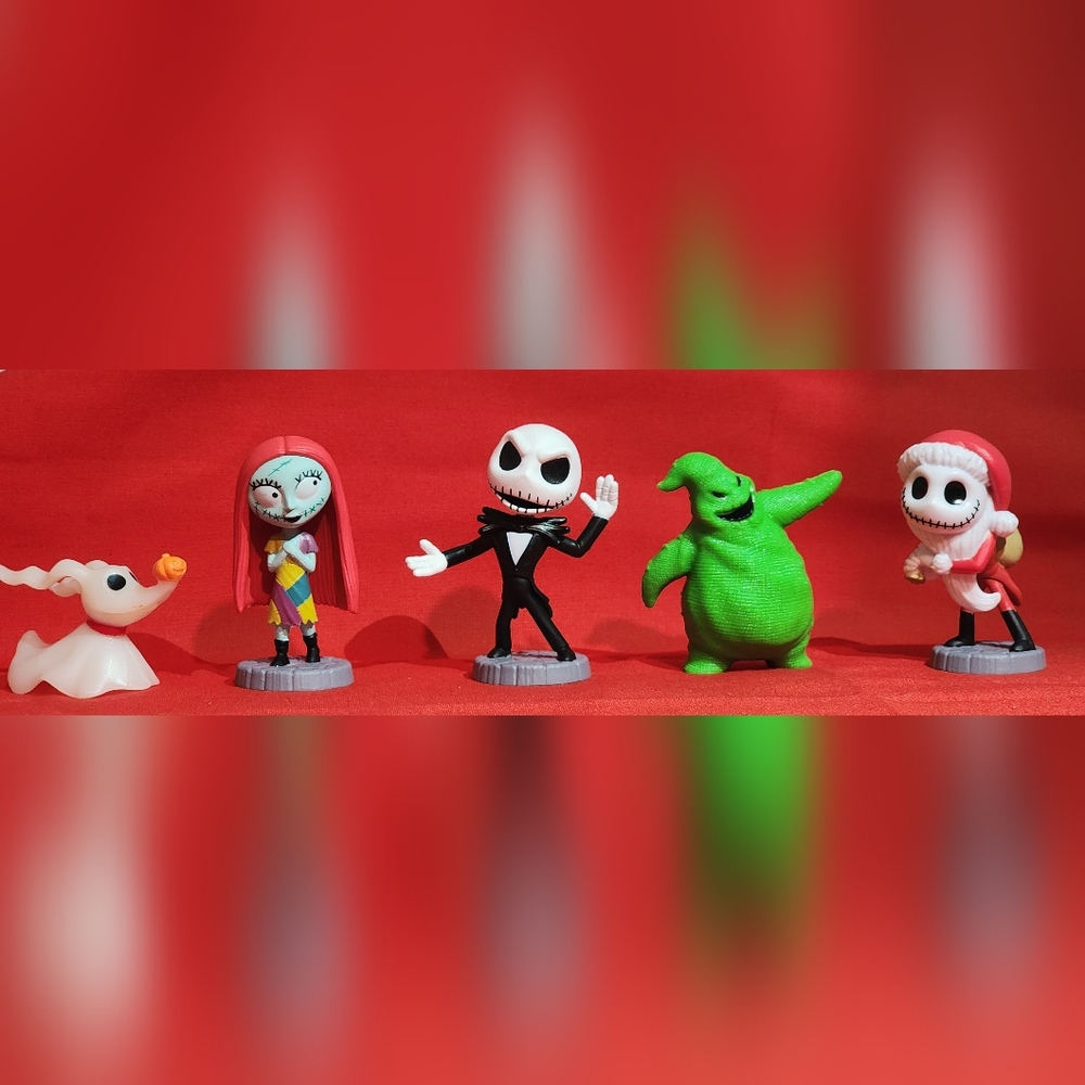 The nightmare before christmas mini figures
